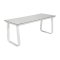 Utah Double Bistro Table - White Base White Top