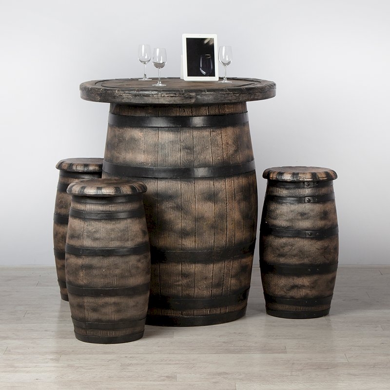 Barrel Bar Table